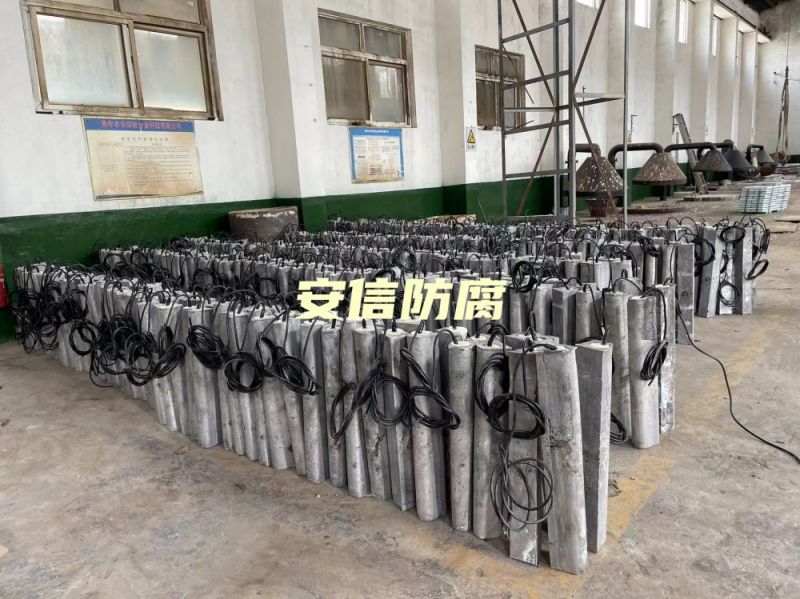 我公司鎂陽極，鋁合金陽極，鋁犧牲陽極，鎂陽極，鎂合金犧牲陽極在呼和浩特煉油廠的使用被評為優 秀生產商